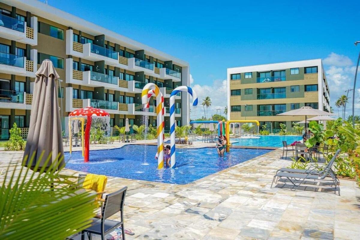 Studio Deluxe Terreo Porto De Galinhas Mana Beach 350M Do Mar Esterno foto